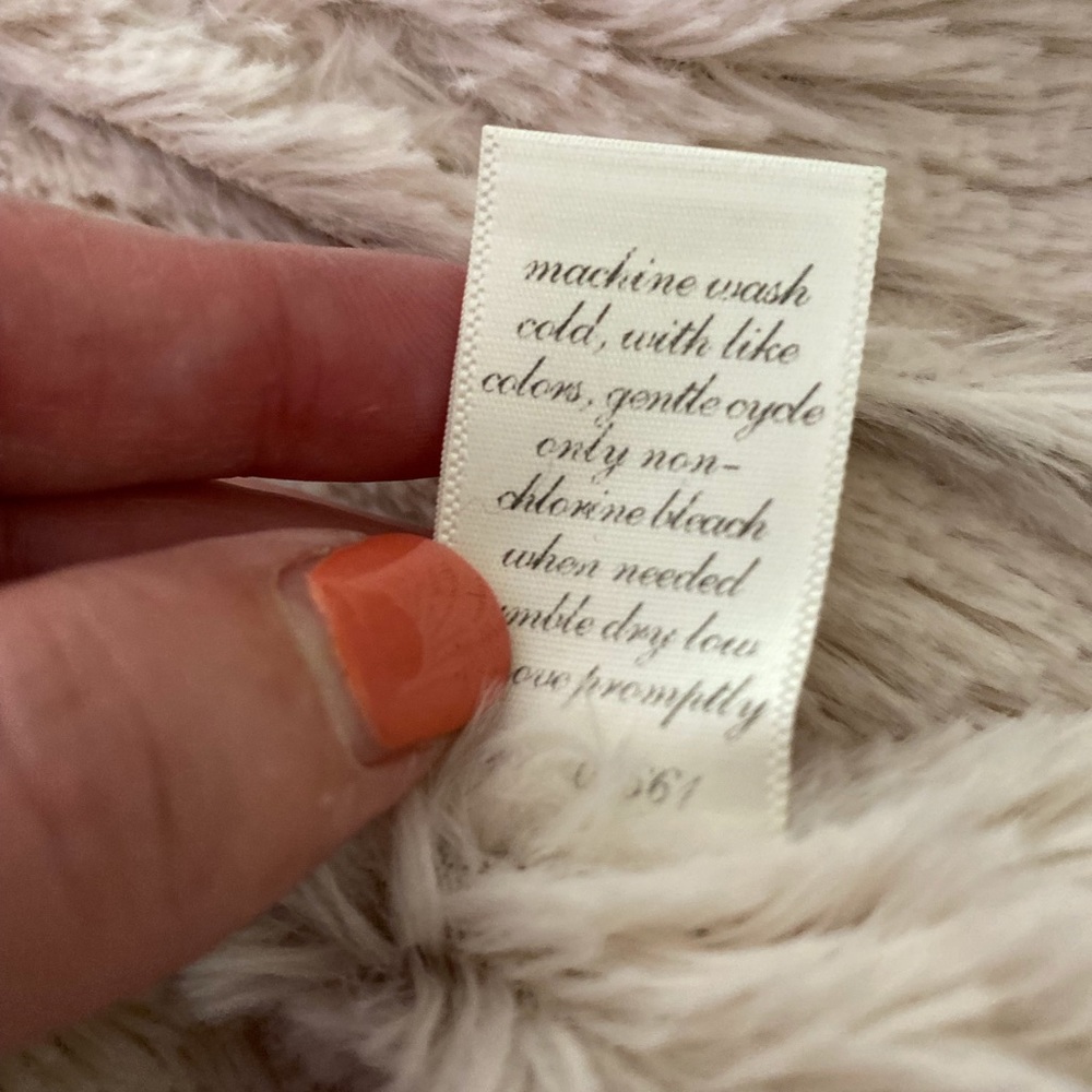 Quinn Faux Suede Waterfall Collar Vest S - Picture 9 of 13
